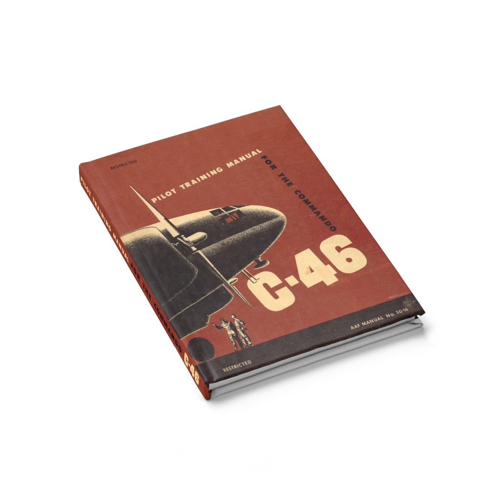 C-46 "Commando" Inspired Hardcover Journal - I Love a Hangar