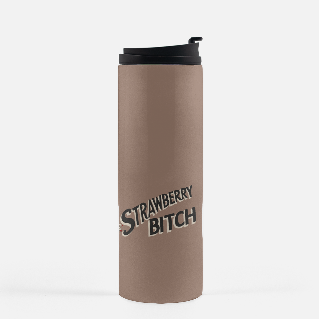 B-24 "Strawberry Bitch" Inspired Thermal Tumbler (16 Oz.) - I Love a Hangar