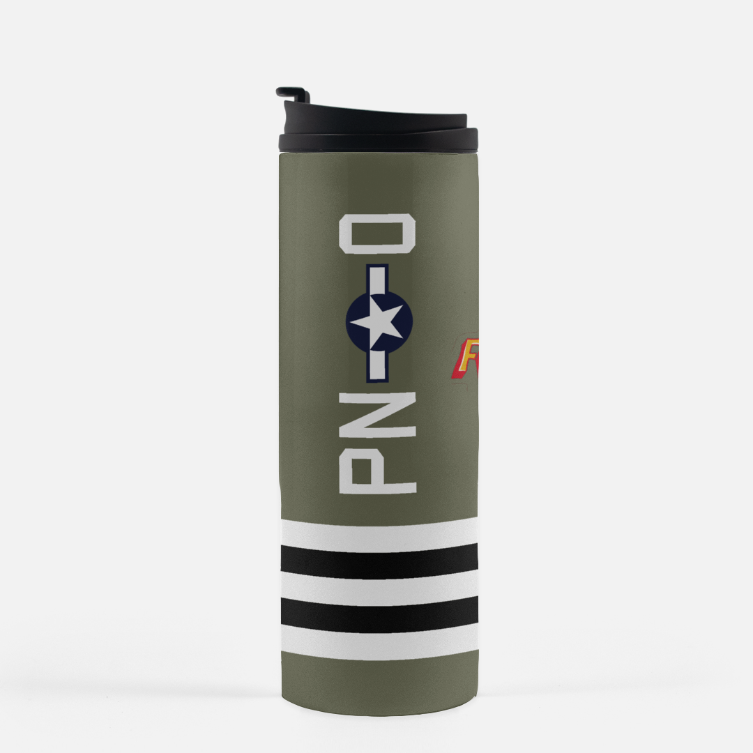 B-26 "Flak-Bait" Inspired Thermal Tumbler (16 Oz.) - I Love a Hangar