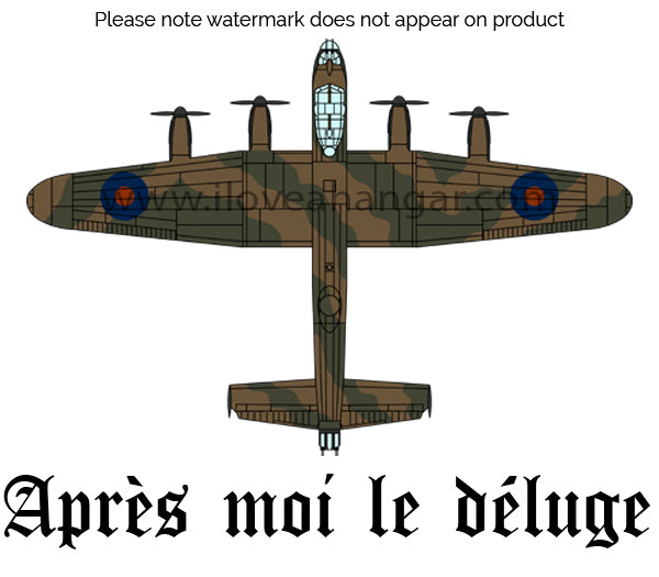 Avro Lancaster "AJ-H" Short-Sleeve Unisex T-Shirt - I Love a Hangar