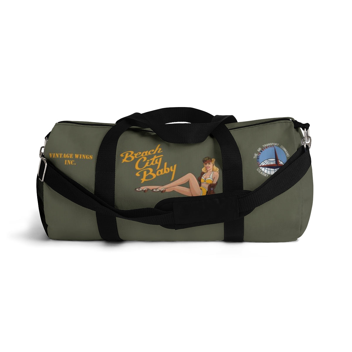 C-53 "Beach City Baby" Aviator's Duffel Bag - I Love a Hangar