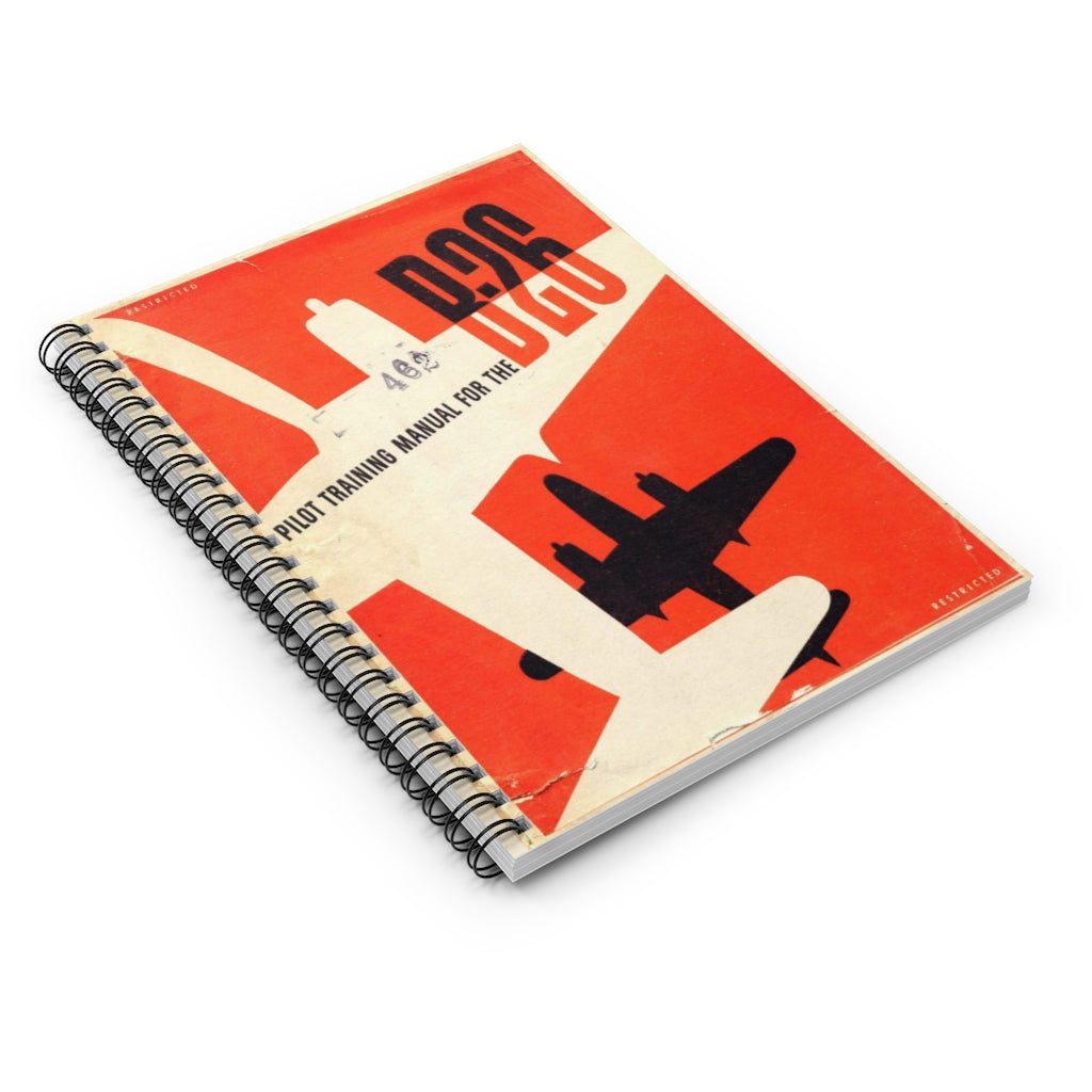 B-26 "Marauder" Inspired Spiral Notebook - I Love a Hangar