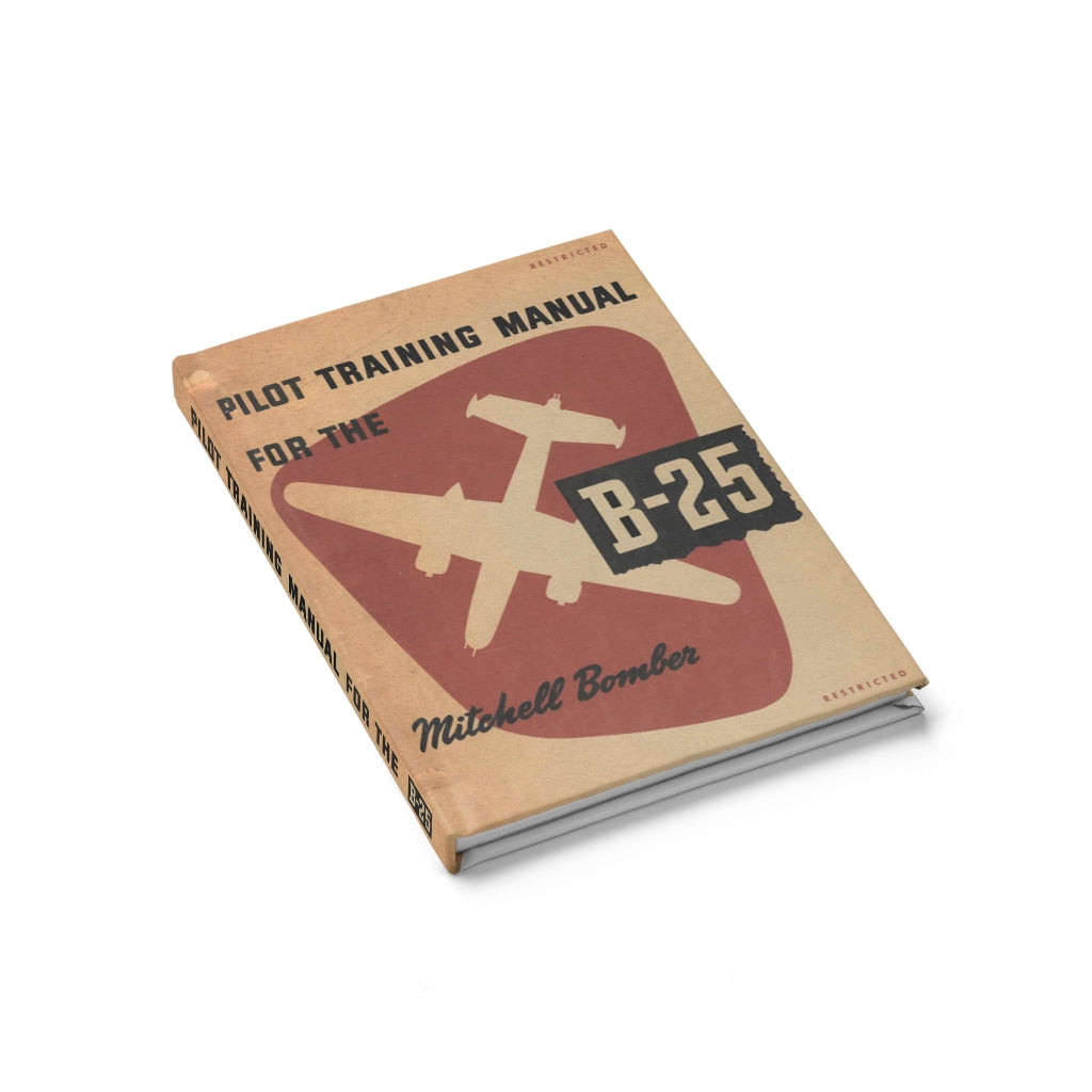 B-25 "Mitchell" Inspired Hardcover Journal - I Love a Hangar