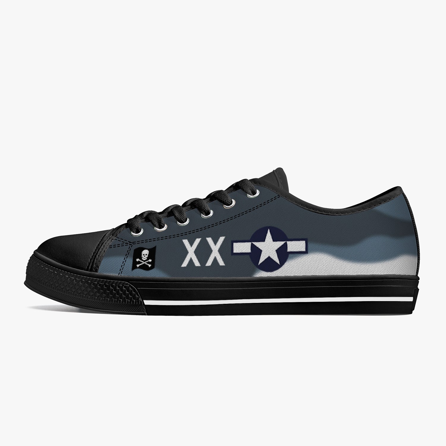 F4U Corsair Low Top Canvas Shoe Customisation Request - I Love a Hangar