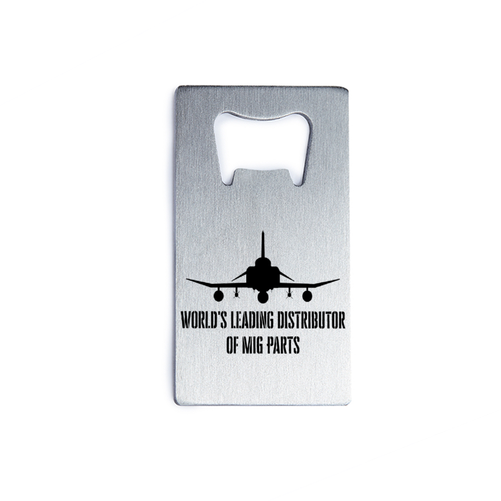 F-4 Phantom Stainless Steel Bottle Opener - I Love a Hangar