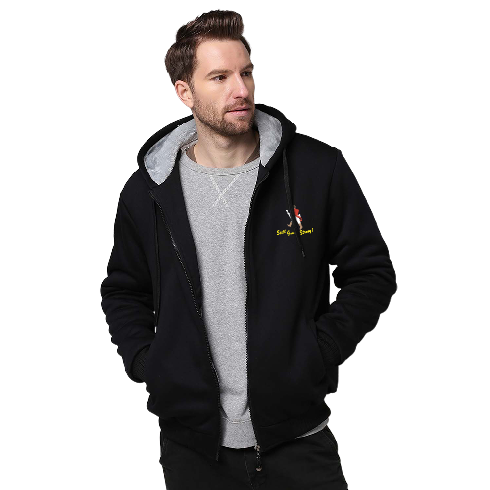 Avro Lancaster WS-J Sherpa Lined Full Zip Hoodie - I Love a Hangar