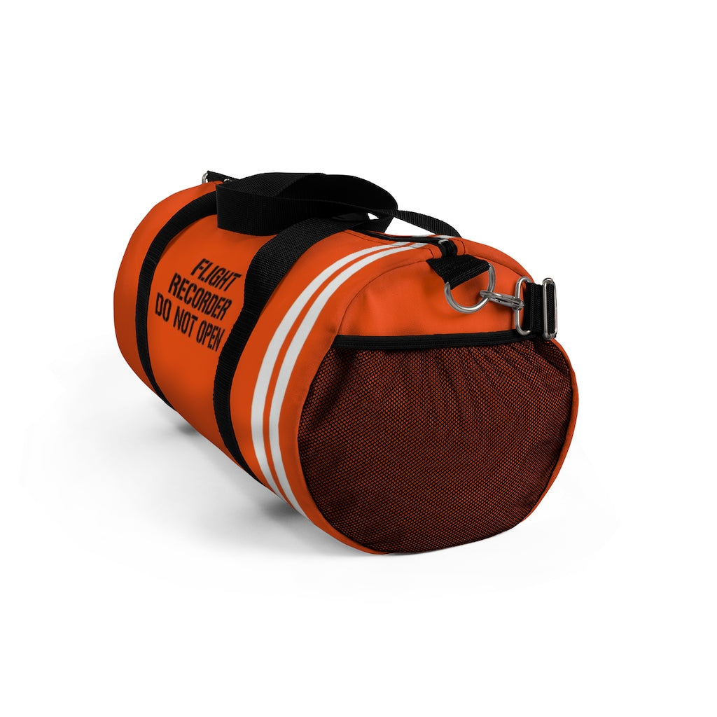 Flight Recorder Aviator's Duffel Bag - I Love a Hangar