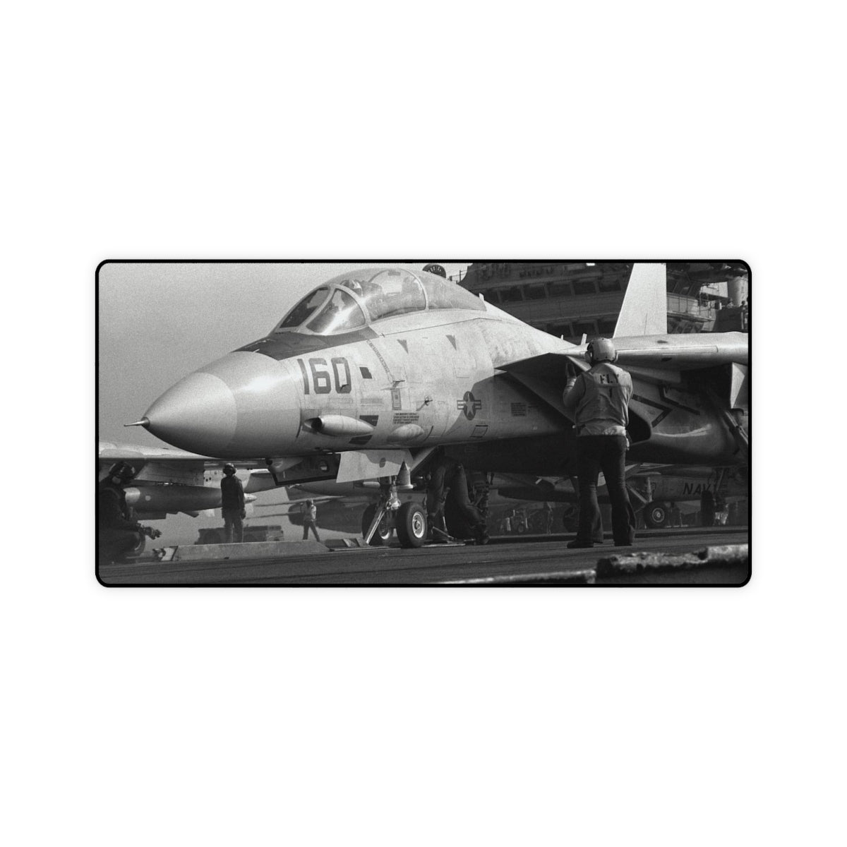 F-14 "Tomcat" Desk Mat - I Love a Hangar