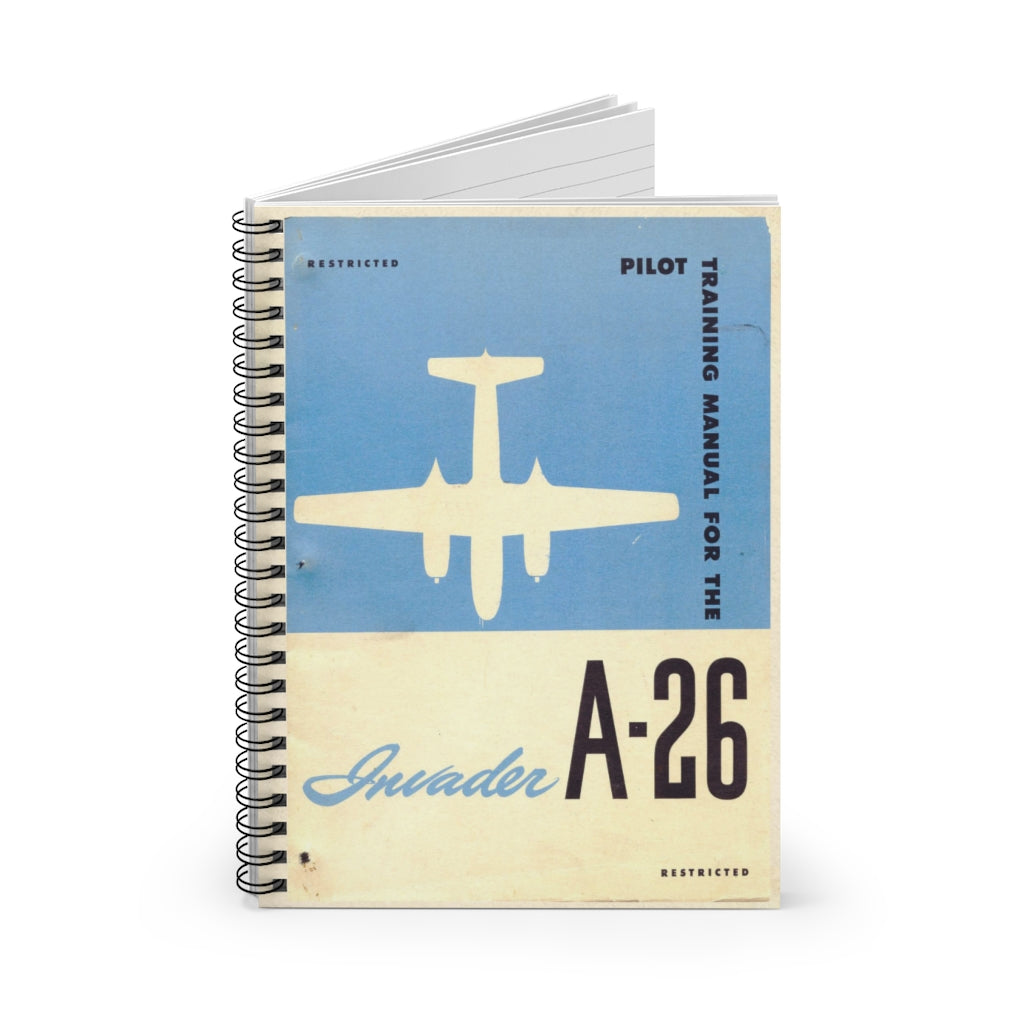 A-26 "Invader" Inspired Spiral Notebook - I Love a Hangar
