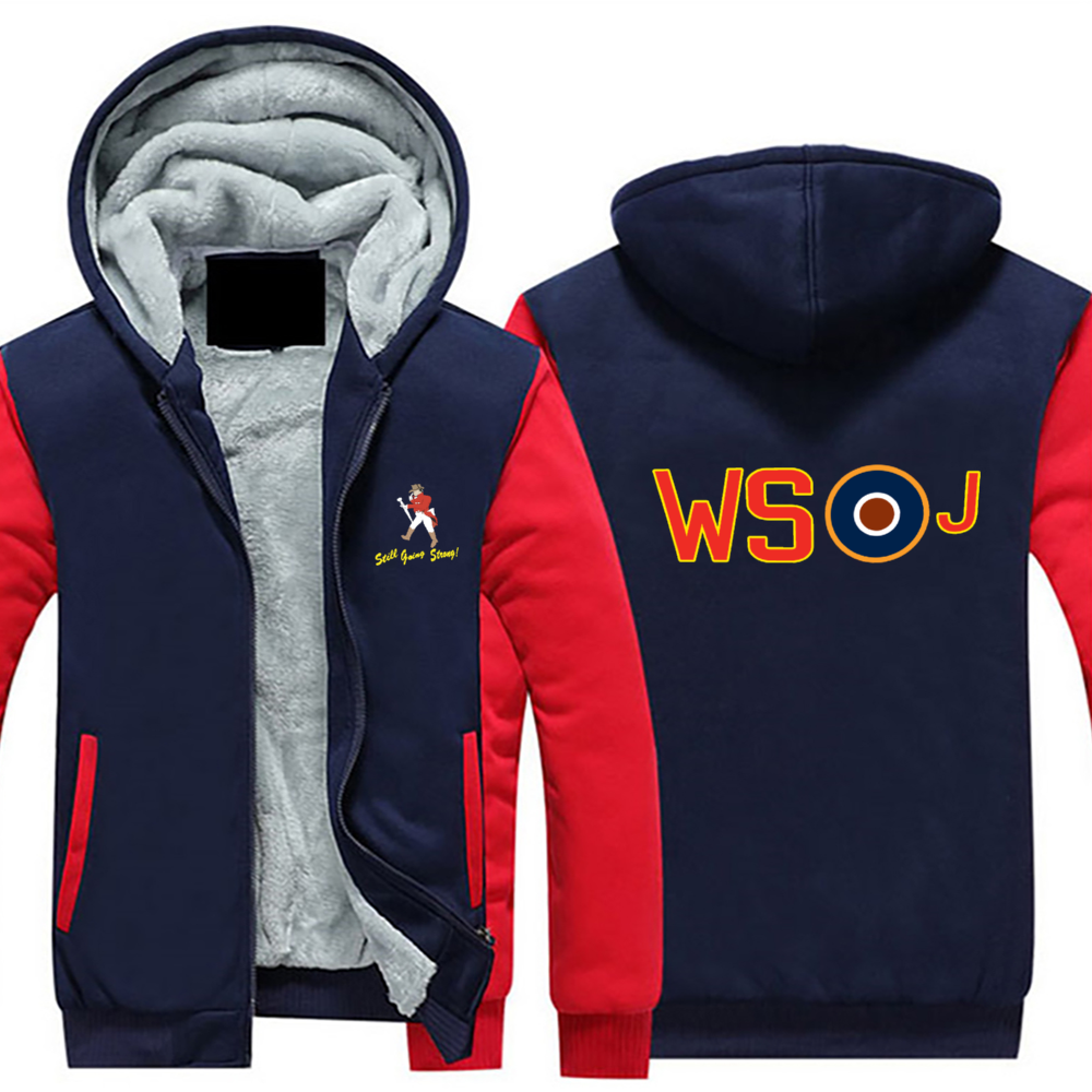 Avro Lancaster WS-J Sherpa Lined Full Zip Hoodie - I Love a Hangar