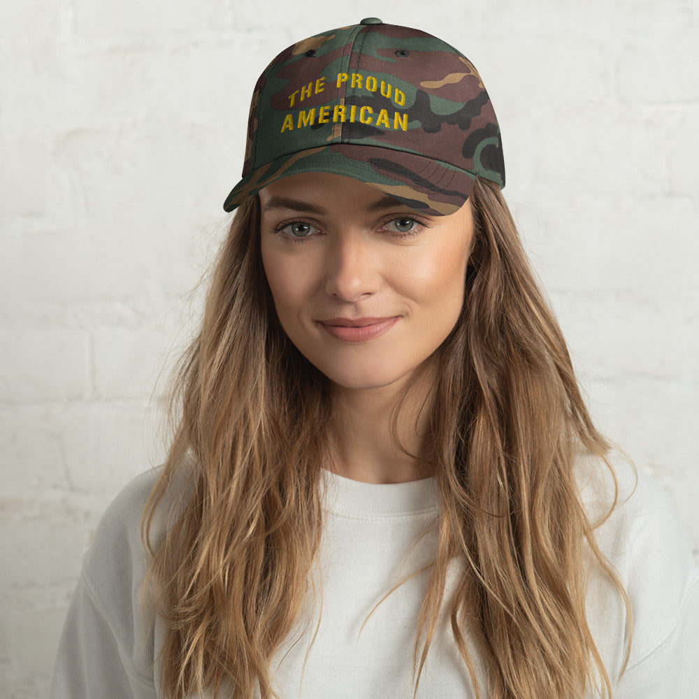 Douglas A-1 Skyraider "The Proud American" Dad Hat - I Love a Hangar