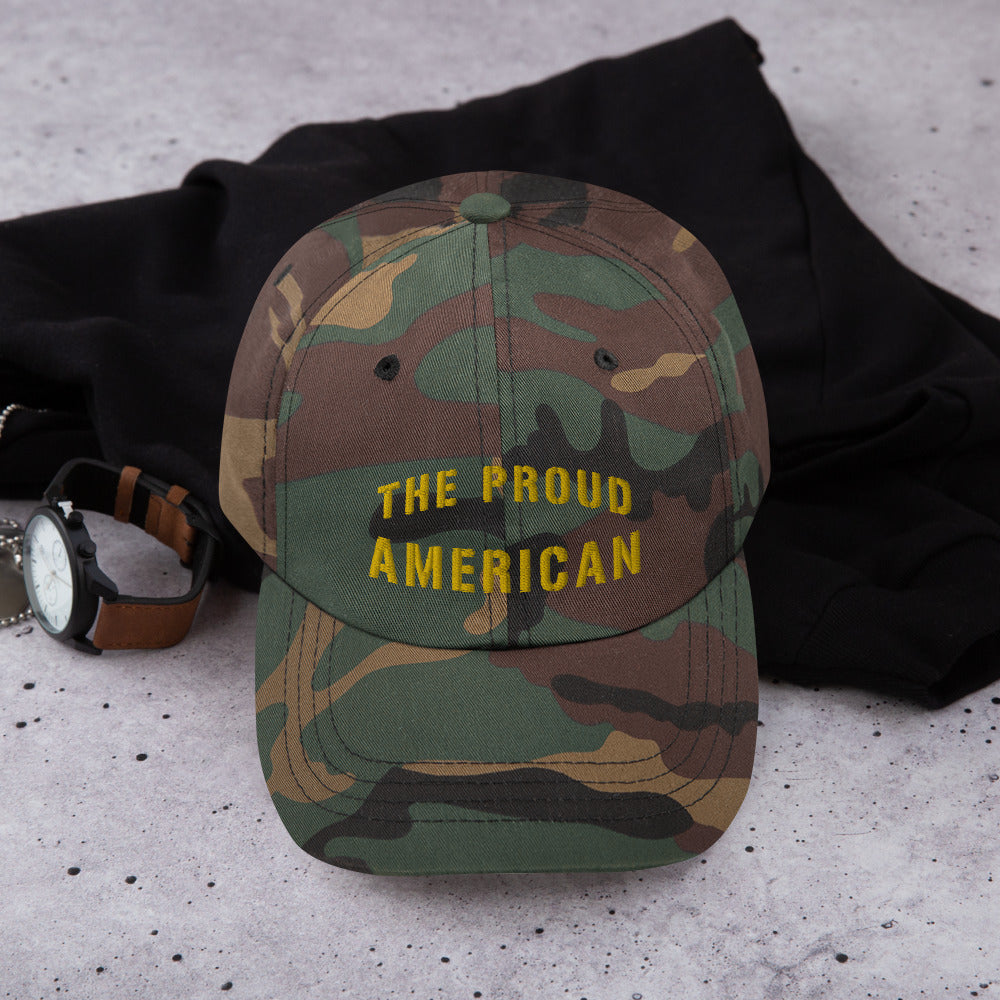 Douglas A-1 Skyraider "The Proud American" Dad Hat - I Love a Hangar