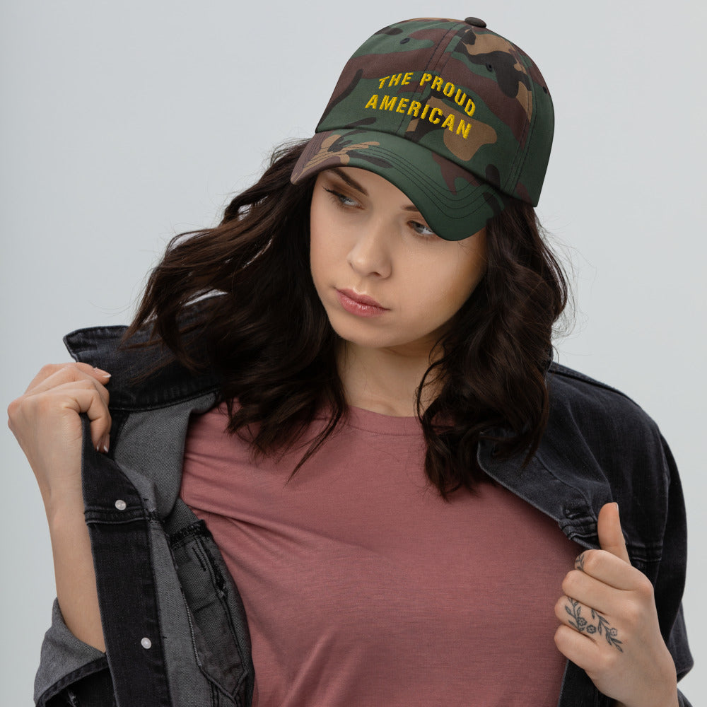 Douglas A-1 Skyraider "The Proud American" Dad Hat - I Love a Hangar