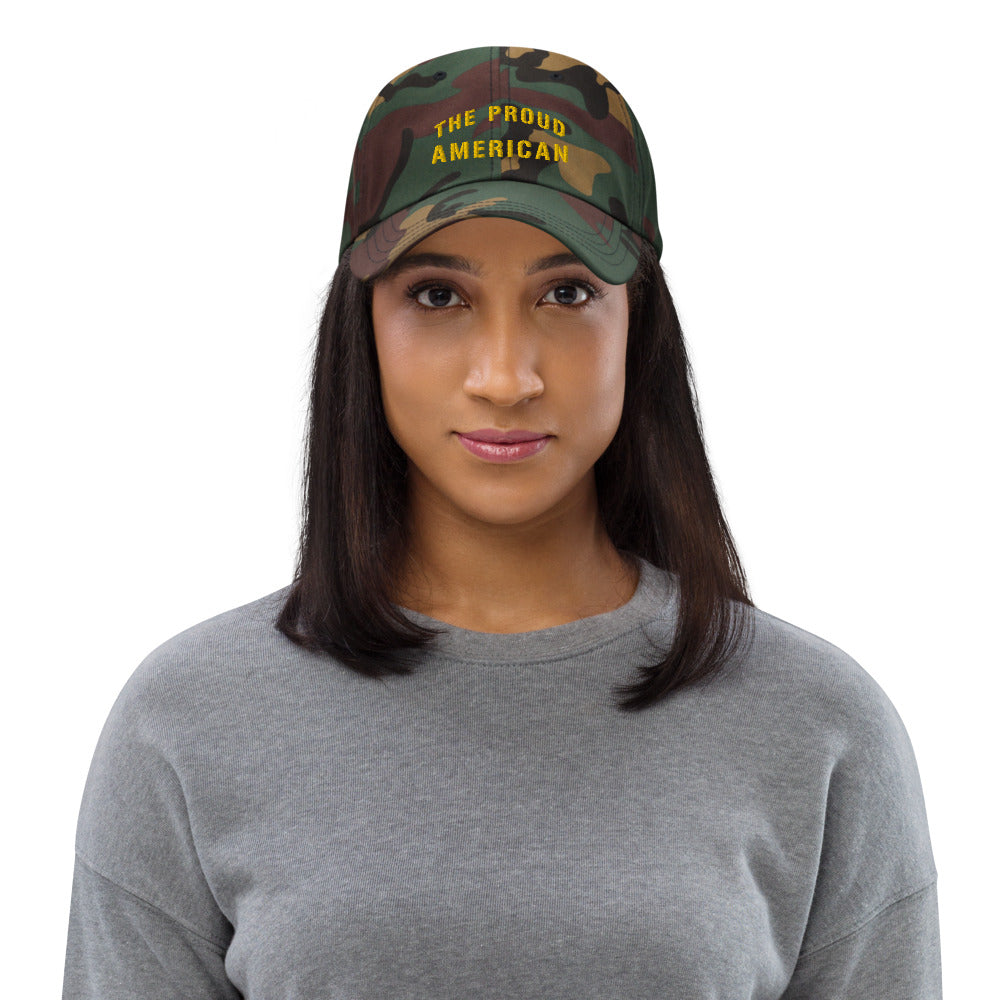 Douglas A-1 Skyraider "The Proud American" Dad Hat - I Love a Hangar