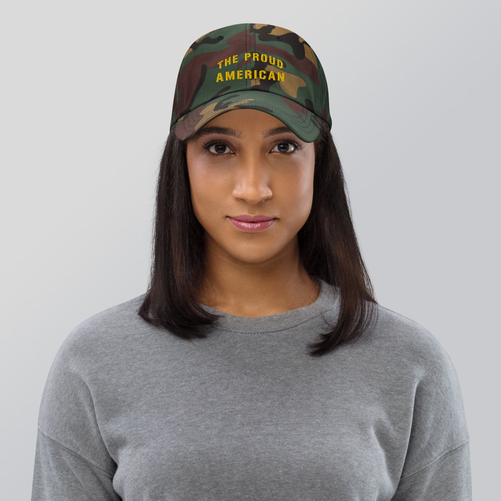 Douglas A-1 Skyraider "The Proud American" Dad Hat - I Love a Hangar