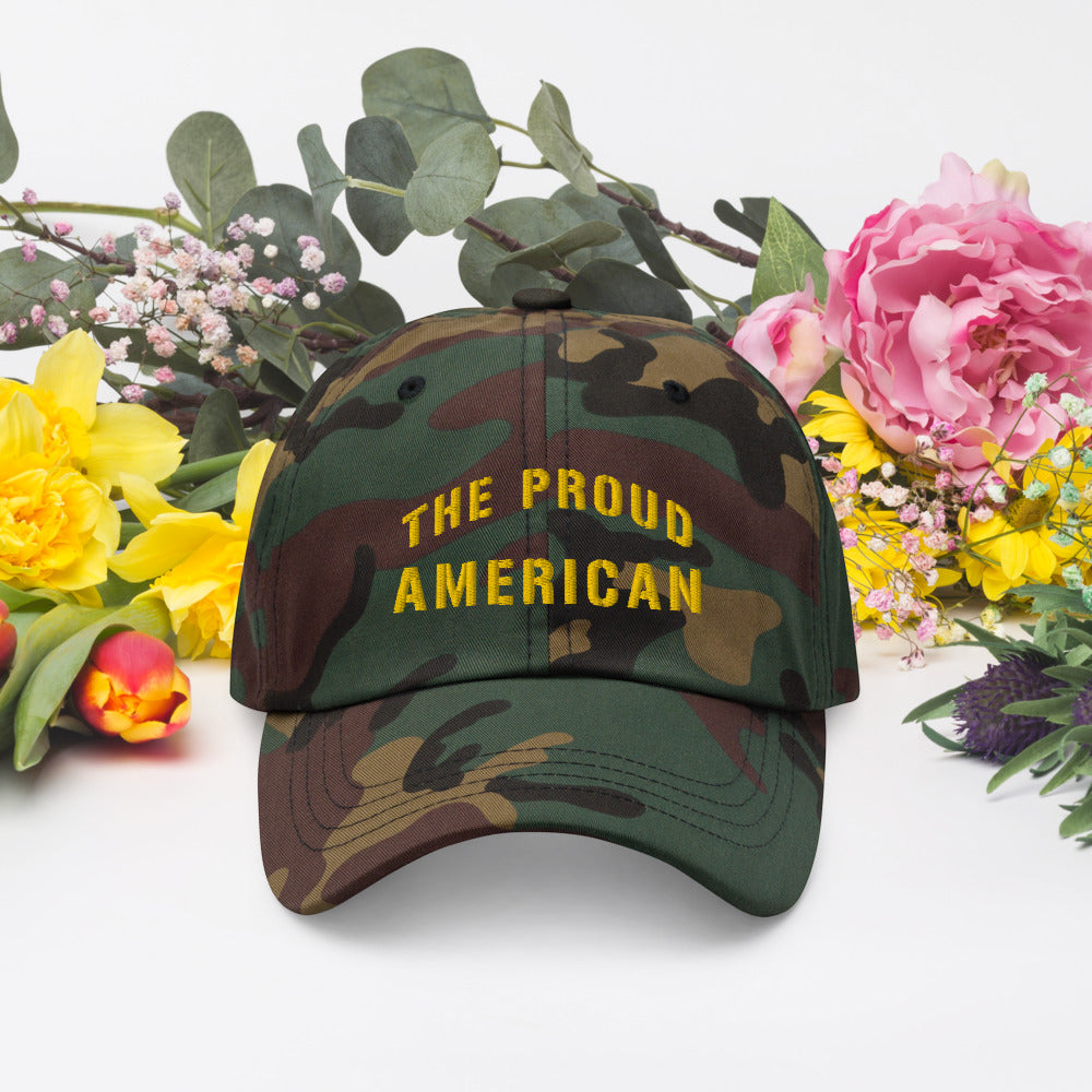 Douglas A-1 Skyraider "The Proud American" Dad Hat - I Love a Hangar