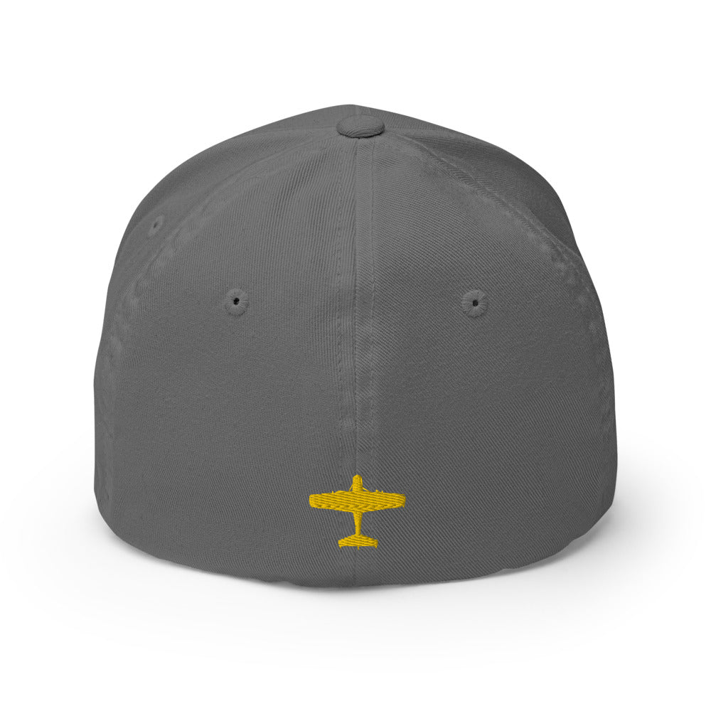 A-1 Skyraider "The Proud American" Structured Twill Cap - I Love a Hangar
