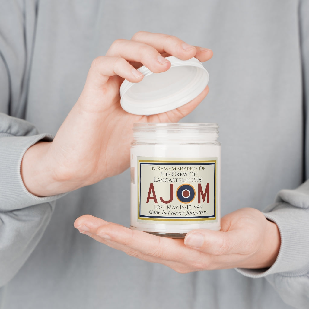 9oz Customizable Memorial Candle For Crew (RAF/RCAF/RAAF) - I Love a Hangar