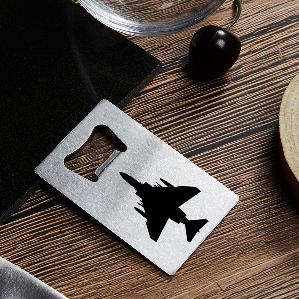 F-4 Phantom Stainless Steel Bottle Opener - I Love a Hangar