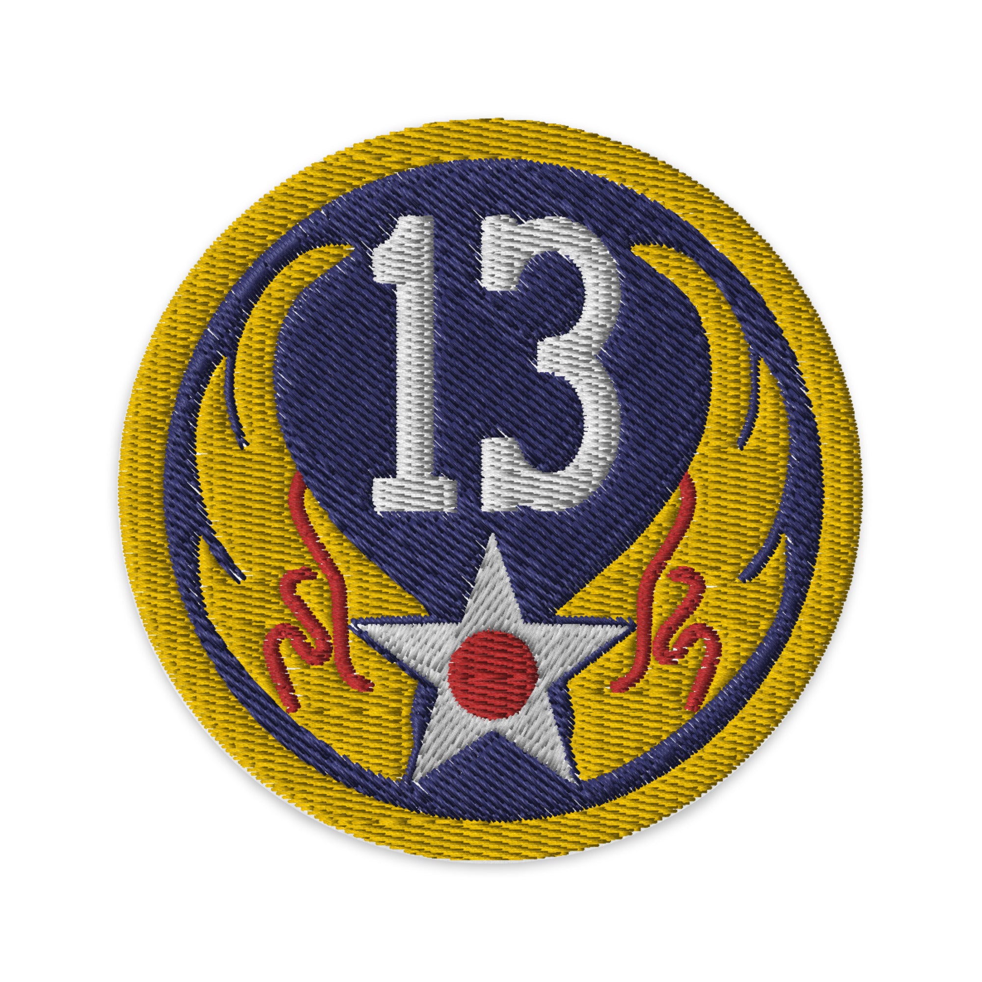 13th Air Force USAAF Embroidered patches - I Love a Hangar
