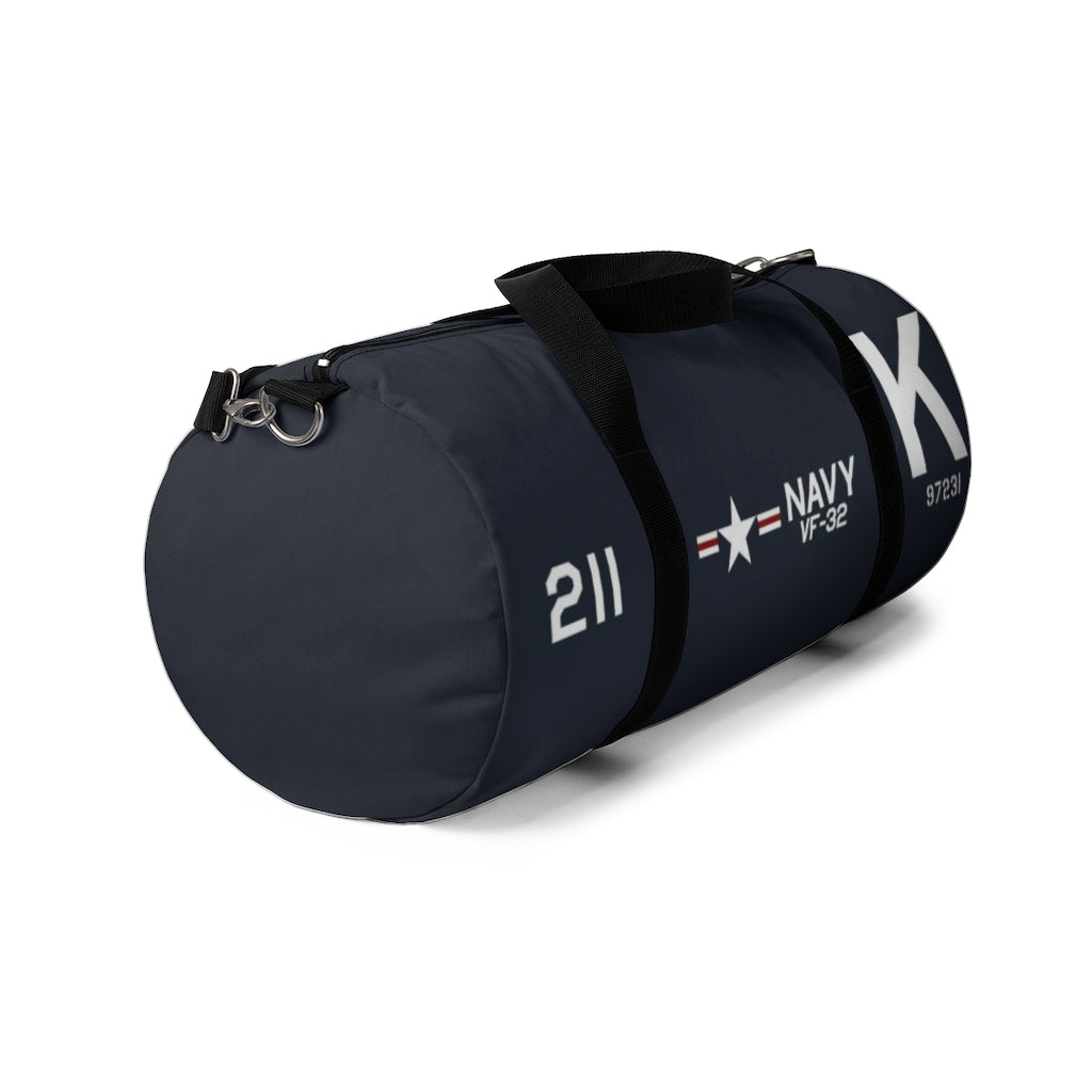 F4U of Jesse Brown Aviator Duffel Bag - I Love a Hangar