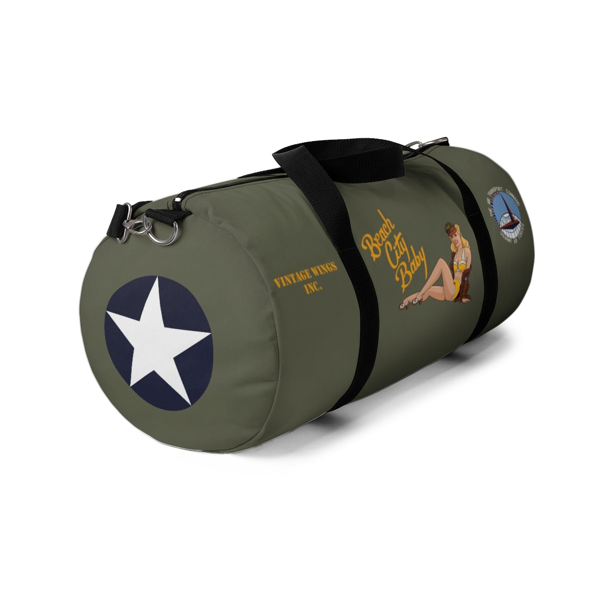 C-53 "Beach City Baby" Aviator's Duffel Bag - I Love a Hangar