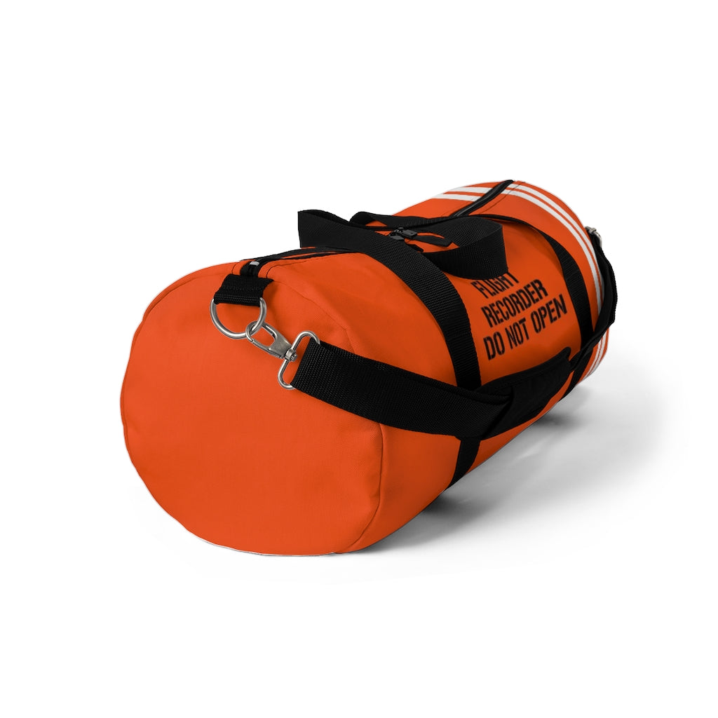 Flight Recorder Aviator's Duffel Bag - I Love a Hangar