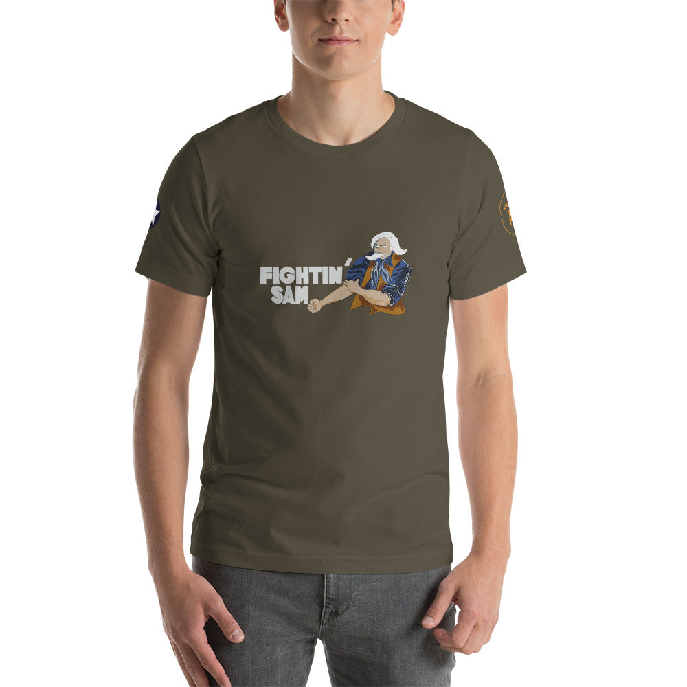 Printful Short-Sleeve Unisex T-Shirt - B-24 Fightin Sam - I Love a Hangar