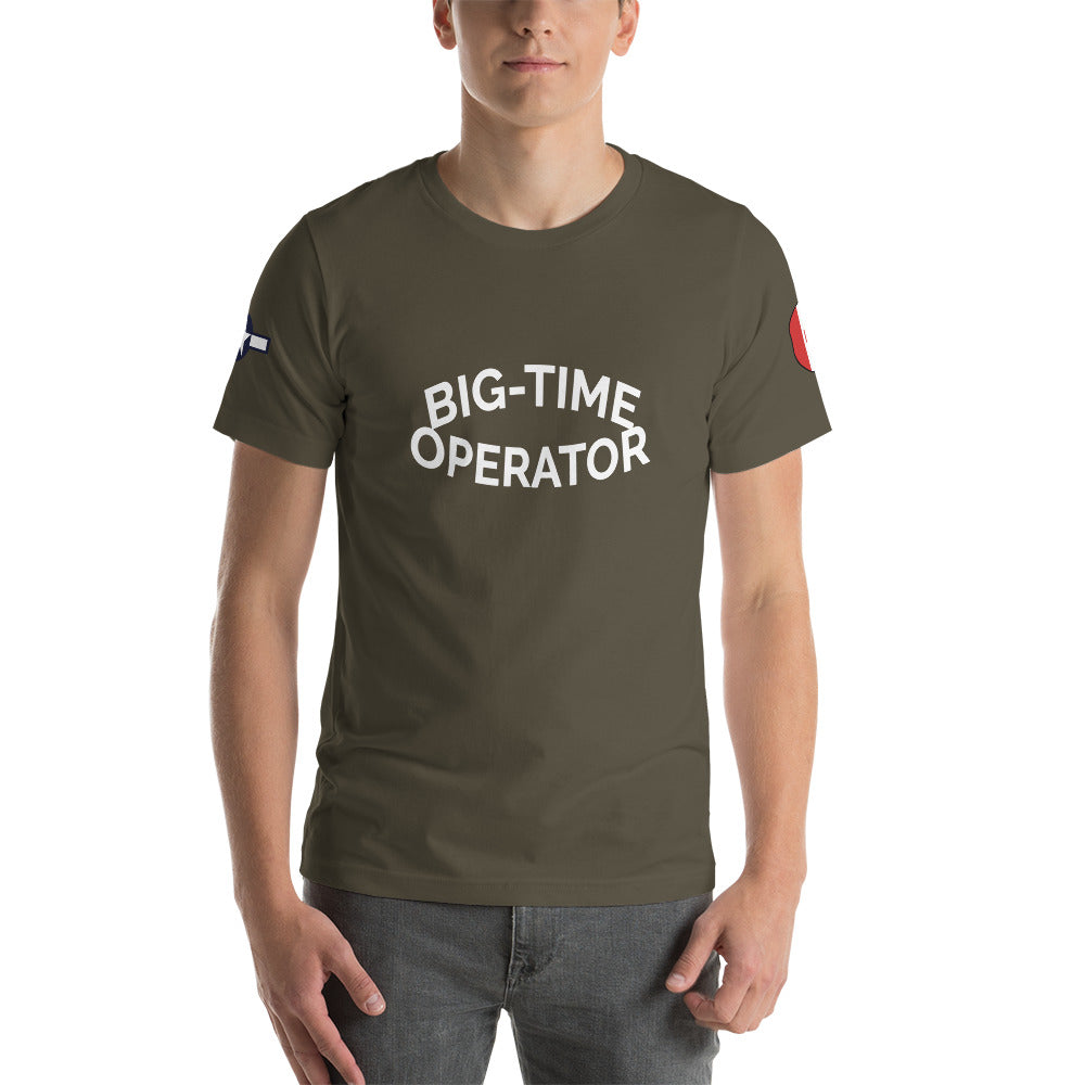 B-24 "Big Time Operator" 41-29288 Short-Sleeve Unisex T-Shirt - I Love a Hangar