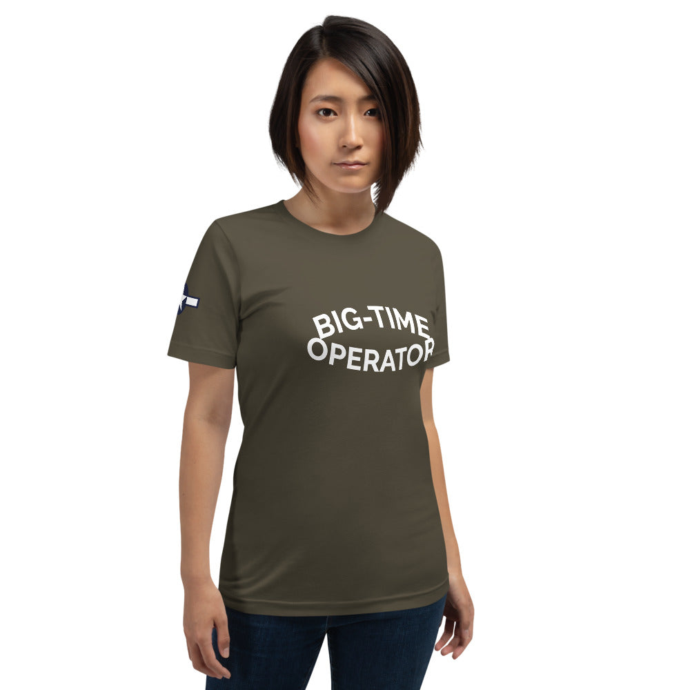 B-24 "Big Time Operator" 41-29288 Short-Sleeve Unisex T-Shirt - I Love a Hangar