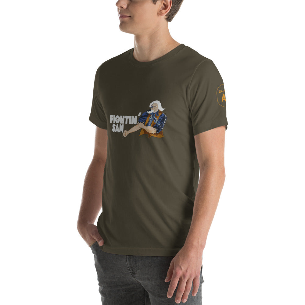 Printful Short-Sleeve Unisex T-Shirt - B-24 Fightin Sam - I Love a Hangar