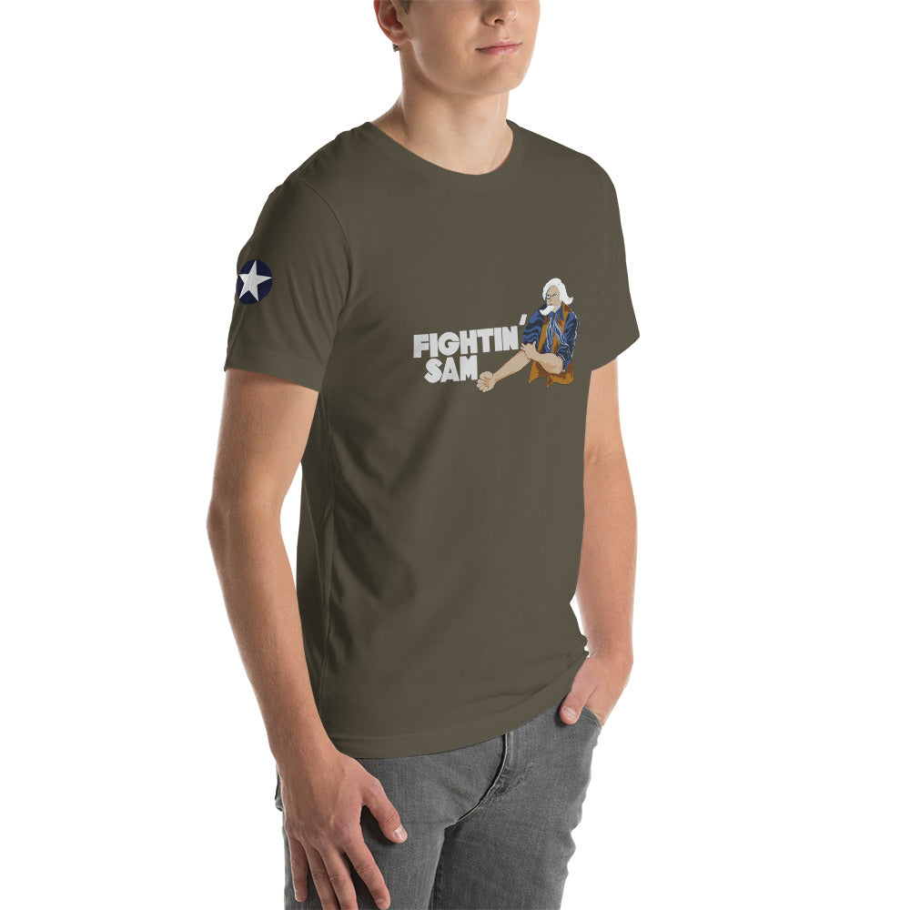 Printful Short-Sleeve Unisex T-Shirt - B-24 Fightin Sam - I Love a Hangar