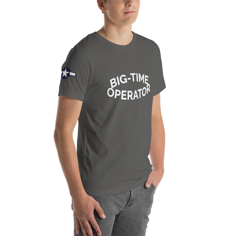 B-24 "Big Time Operator" 41-29288 Short-Sleeve Unisex T-Shirt - I Love a Hangar