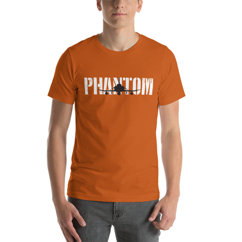 F-4 Phantom Short-Sleeve Unisex Premium T-Shirt | Bella + Canvas 3001 - I Love a Hangar
