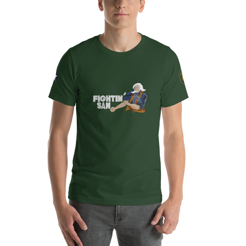 Printful Short-Sleeve Unisex T-Shirt - B-24 Fightin Sam - I Love a Hangar