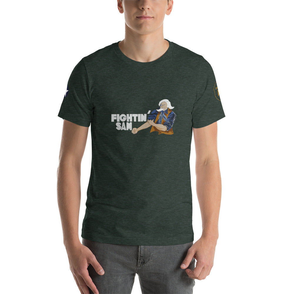 Printful Short-Sleeve Unisex T-Shirt - B-24 Fightin Sam - I Love a Hangar
