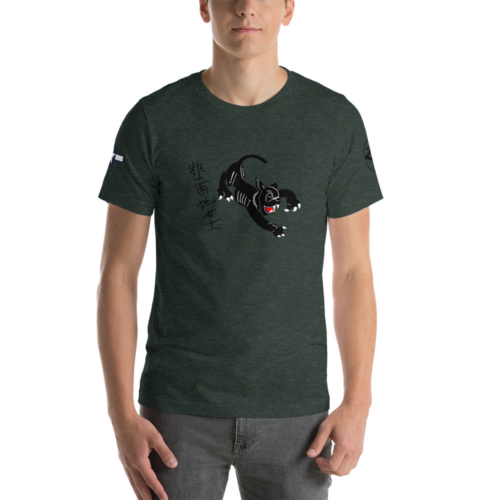 B-24 "Black Cat" 44-40704 Short-Sleeve Unisex T-Shirt - I Love a Hangar