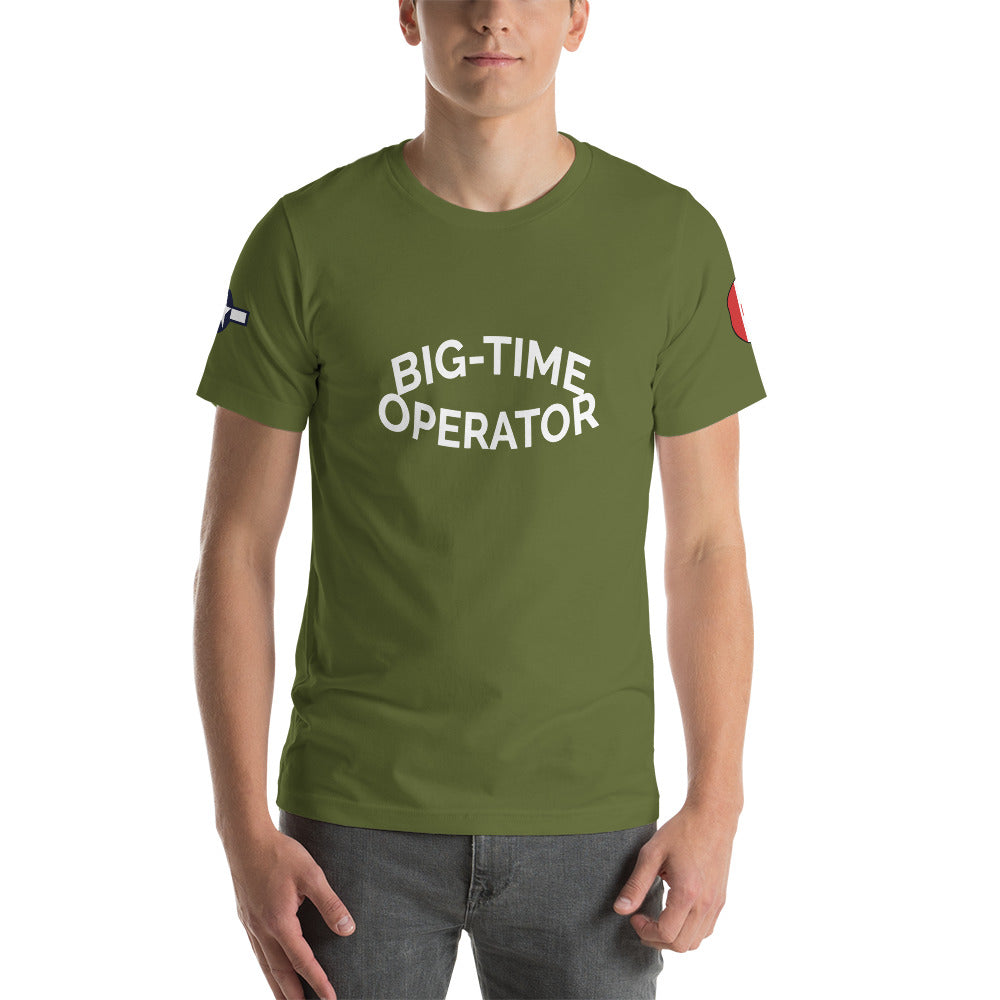 B-24 "Big Time Operator" 41-29288 Short-Sleeve Unisex T-Shirt - I Love a Hangar