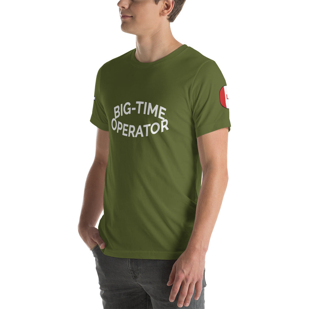 B-24 "Big Time Operator" 41-29288 Short-Sleeve Unisex T-Shirt - I Love a Hangar