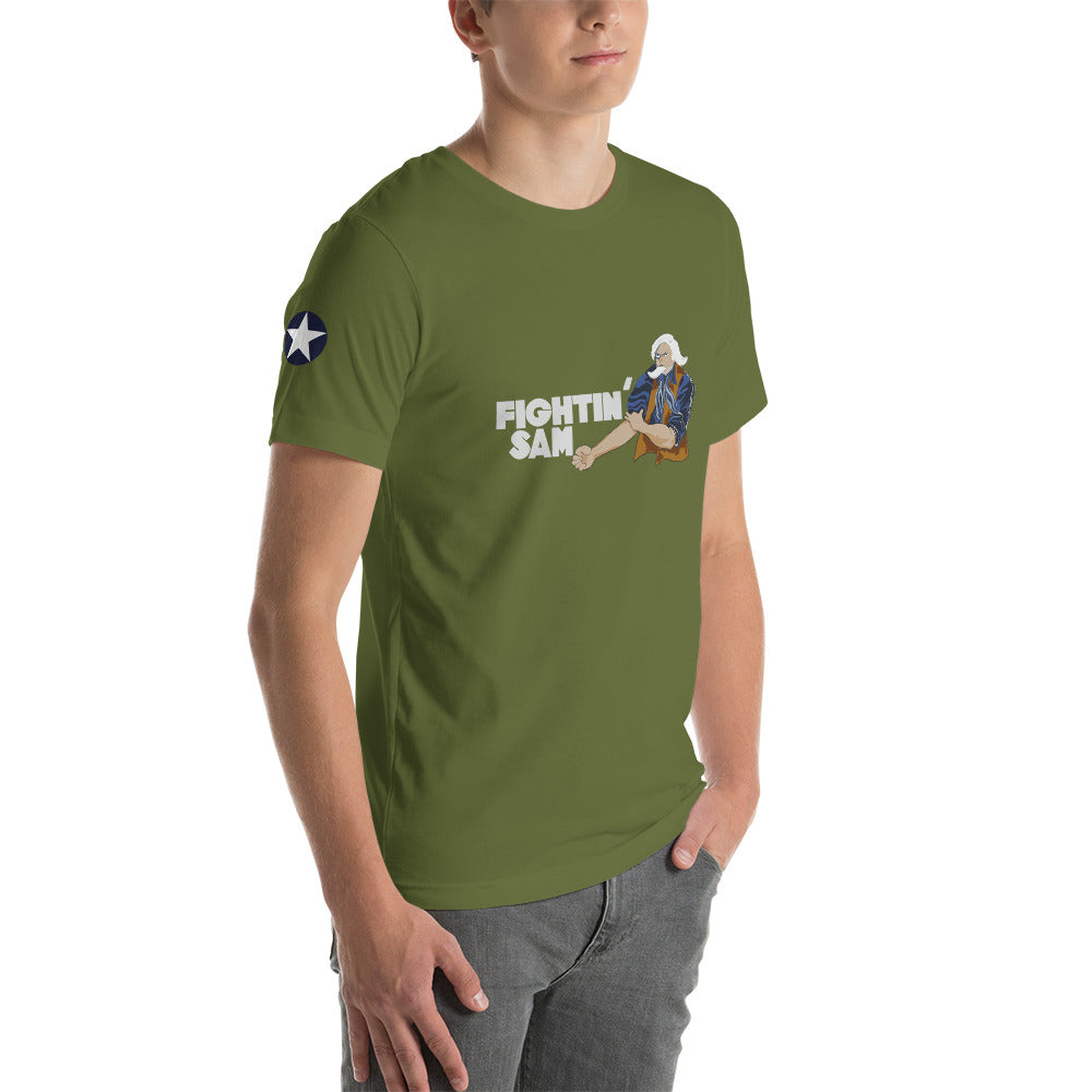 Printful Short-Sleeve Unisex T-Shirt - B-24 Fightin Sam - I Love a Hangar
