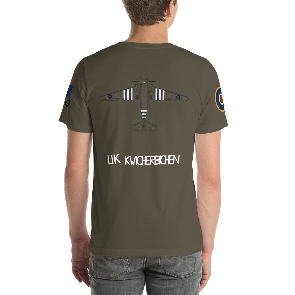 C-47 "Kwicherbichen" Short-Sleeve Unisex T-Shirt - I Love a Hangar