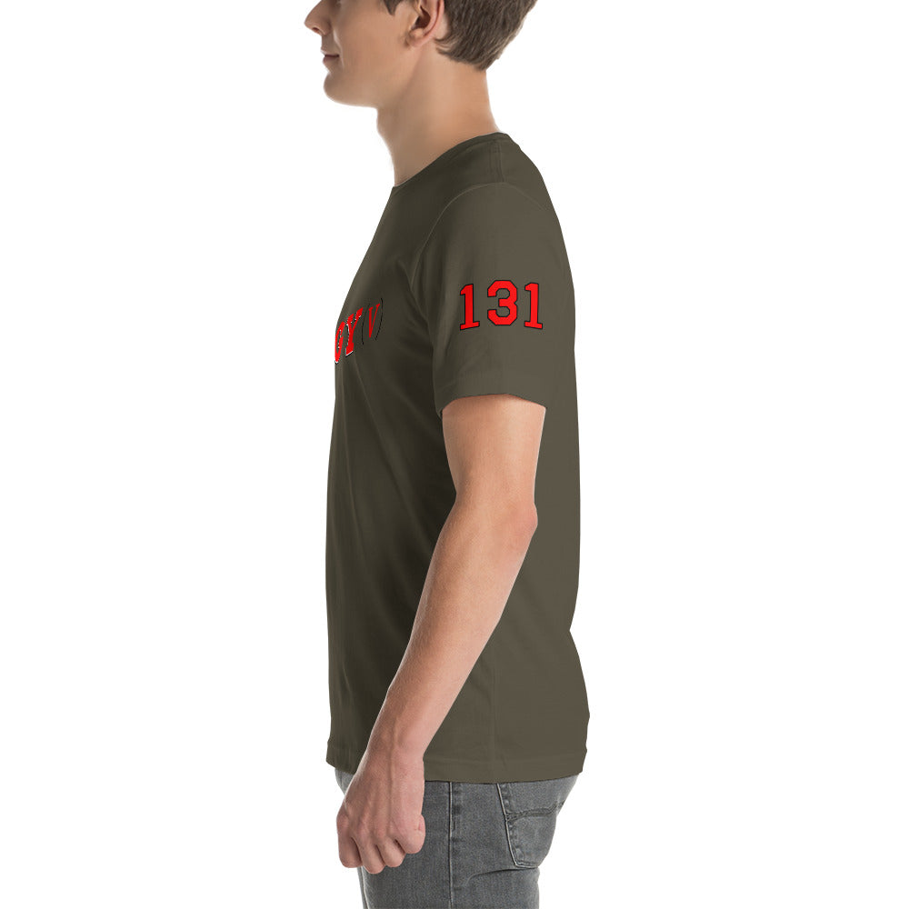 P-38 "Pudgy V" Short-Sleeve Unisex T-Shirt - I Love a Hangar