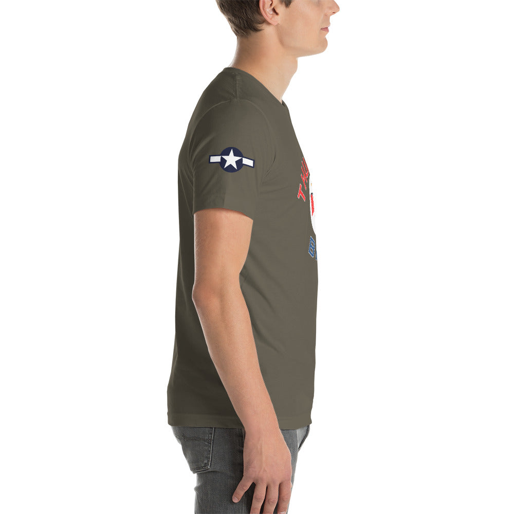 B-17 "Thunderbird" 42-38050 Short-Sleeve Unisex Premium T-Shirt - I Love a Hangar