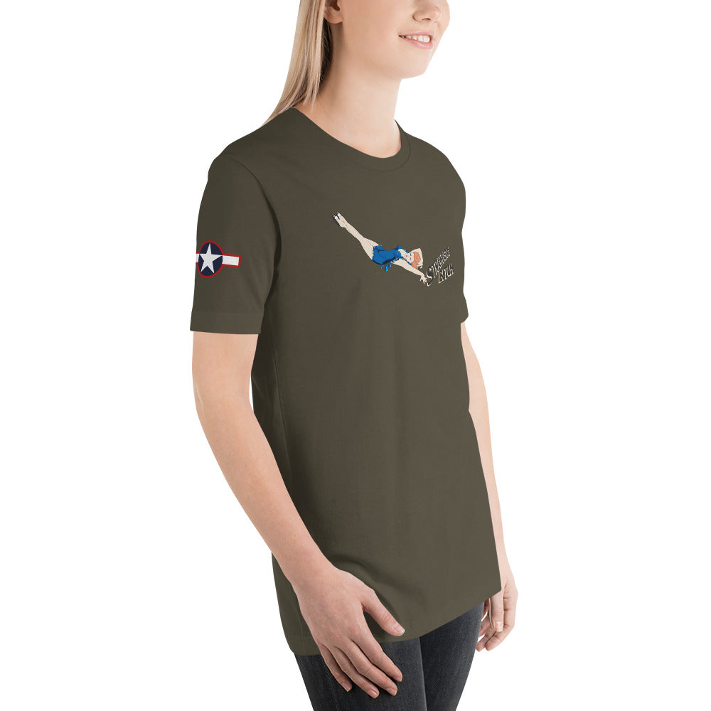 B-24 "Strawberry Bitch" 42-72843 Short-Sleeve Unisex Premium T-Shirt - I Love a Hangar