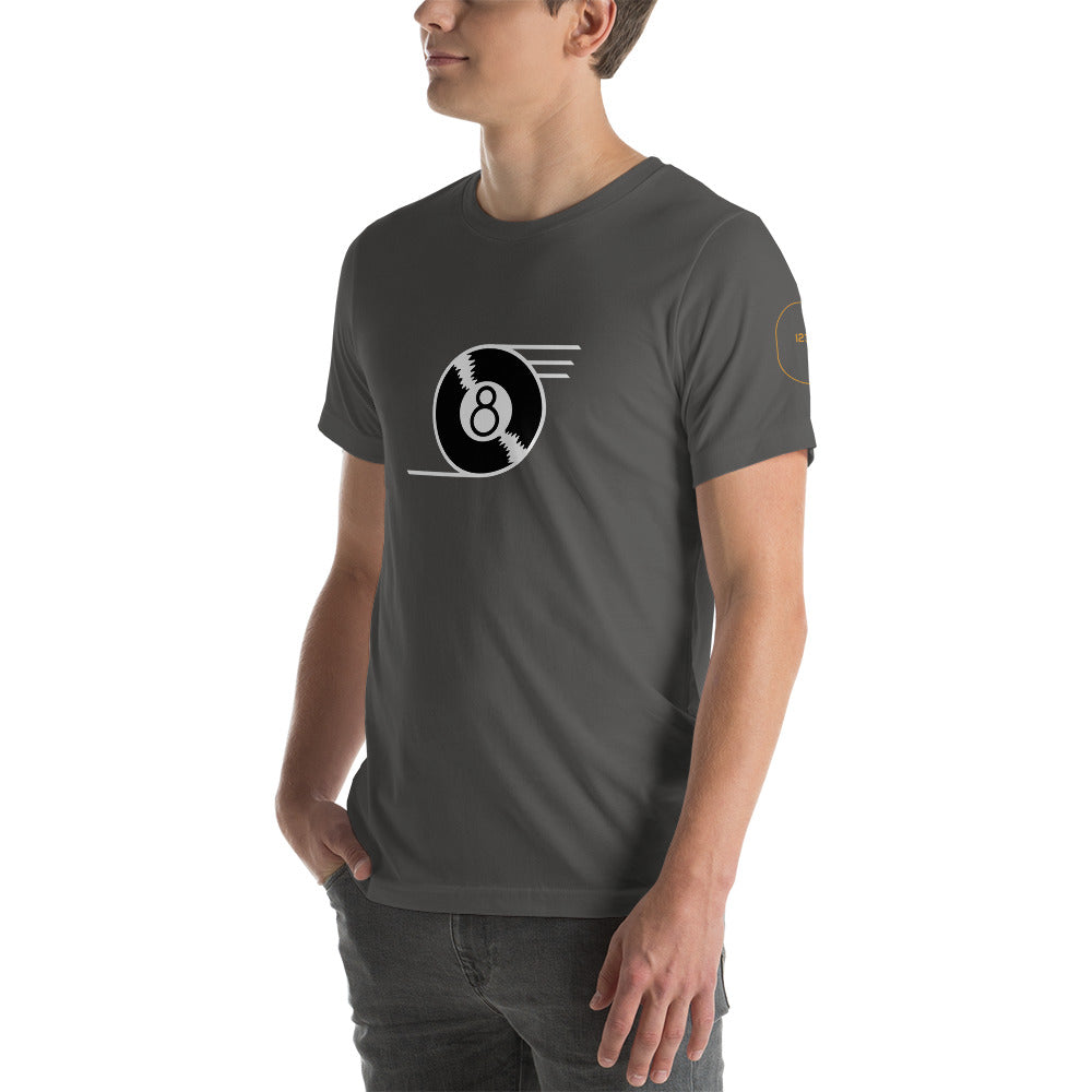 B-24 "Eight Ball" 41-23714 Short-Sleeve Unisex T-Shirt - I Love a Hangar