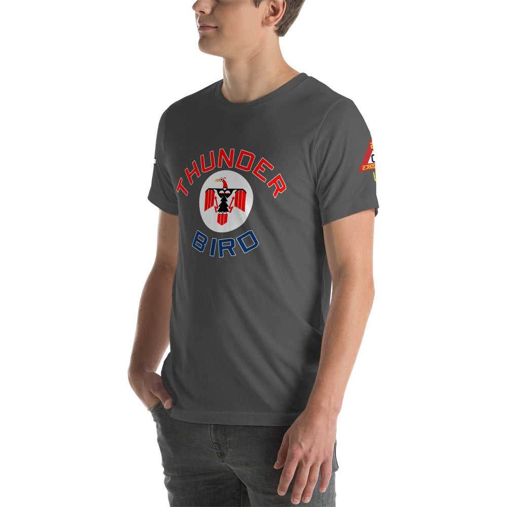 B-17 "Thunderbird" 42-38050 Short-Sleeve Unisex Premium T-Shirt - I Love a Hangar