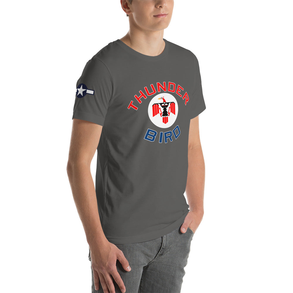 B-17 "Thunderbird" 42-38050 Short-Sleeve Unisex Premium T-Shirt - I Love a Hangar