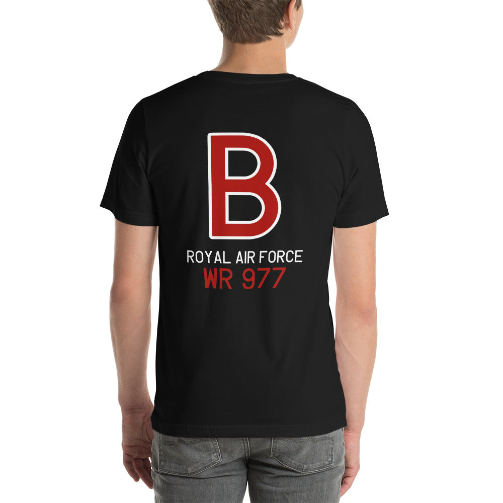 Avro Shackleton WR 977 "B" Short-Sleeve Unisex T-Shirt - I Love a Hangar