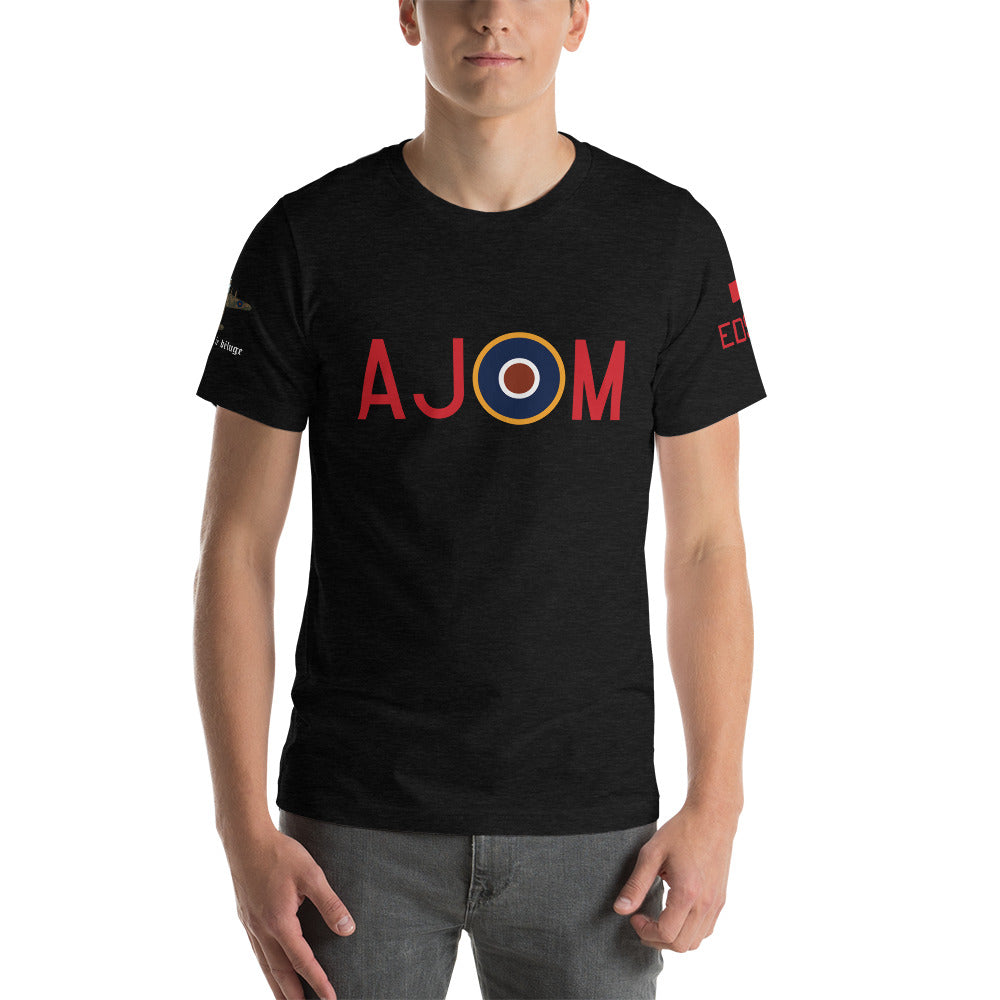 Avro Lancaster "AJ-M" Short-Sleeve Unisex T-Shirt - I Love a Hangar