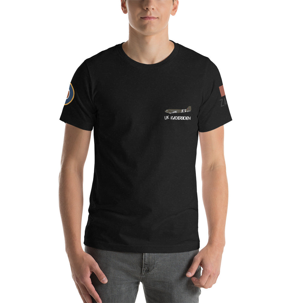 C-47 "Kwicherbichen" Short-Sleeve Unisex T-Shirt - I Love a Hangar